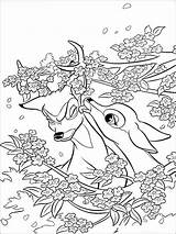 Bambi Coloring Pages Disney Print sketch template