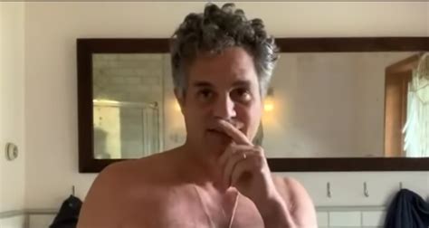 mark ruffalo and more stars strip down to share mail in ballot tips