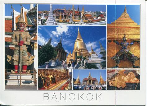 collect roc thailand postcard bangkok
