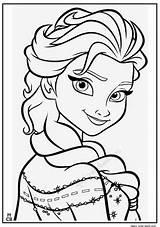 Coloring Ella Pages Disney Frozen Getdrawings sketch template