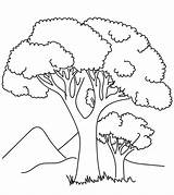 Coloring Pages Tree Trees Kids Things Together Ones Little Top Children Popular sketch template