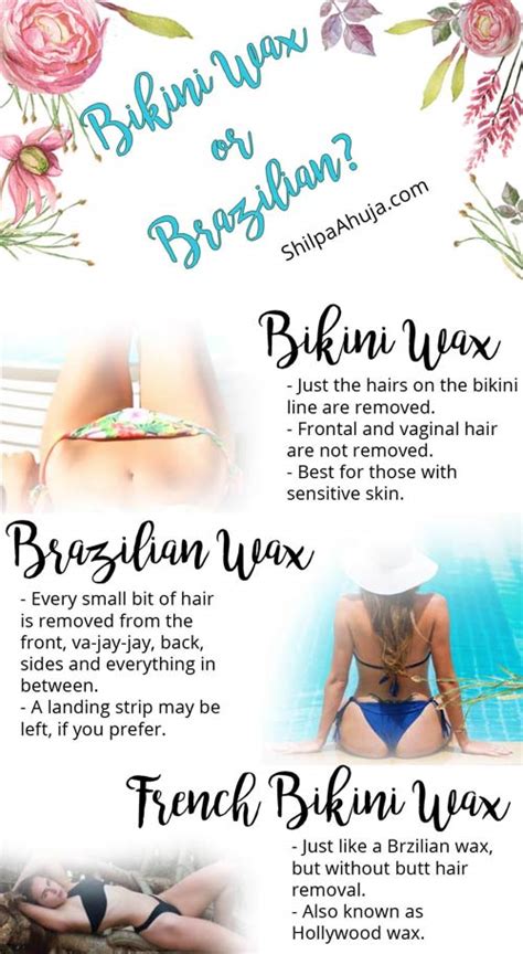 Bikini Wax Or Brazilian Now You Ll Know Exactly Which One