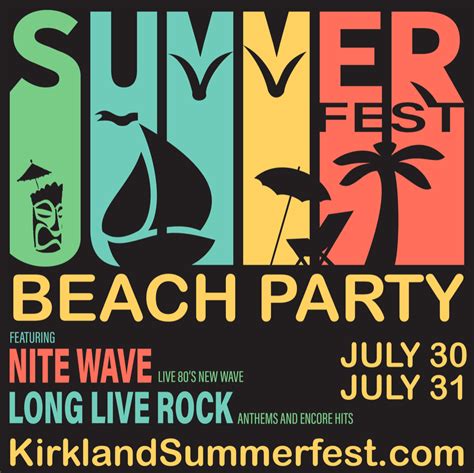 sold  kirkland summerfest nite wave    wave tribute