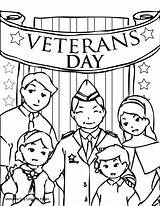 Veterans Coloring Pages Printable Family Drawing Sheet Word Sheets Veteran Kids Cliparts Color Drawings Elementary Print Getdrawings Quality High Paintingvalley sketch template