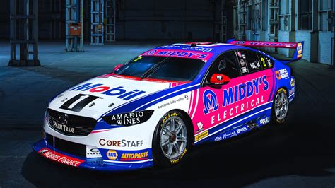walkinshaw group mobil  middys racing livery breaks cover