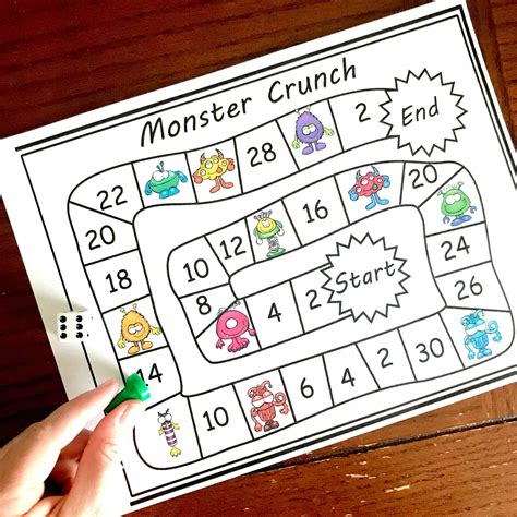grab  skip counting games   classroom practice