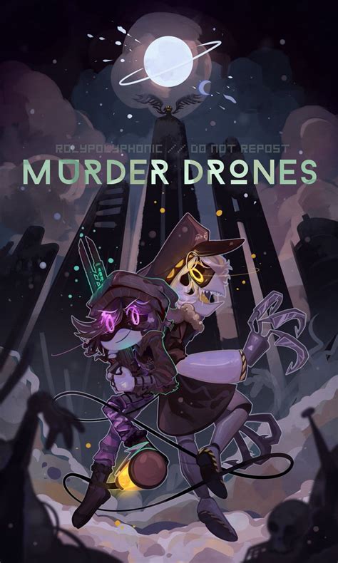 murder drones fan poster murder drones   meme
