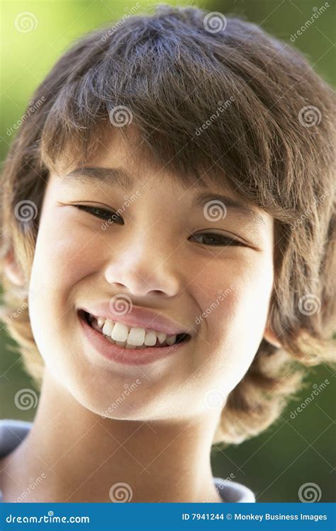 portrait  boy smiling stock images image