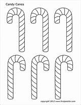 Candy Printable Cane Canes Coloring Small Pages Templates Christmas Print Outlines Template Printables Preschool Candycane Firstpalette Ornament Crafts Xmas Choose sketch template