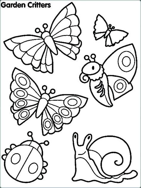 bugs coloring pages preschool  getcoloringscom  printable