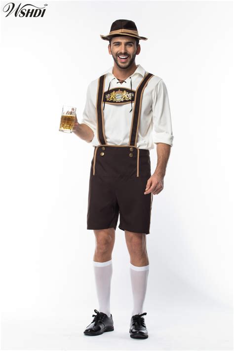 M Xxxl Adult Man Party Bavarian Oktoberfest Costume Men German Beer