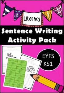 sentence writing activity pack teaching resources