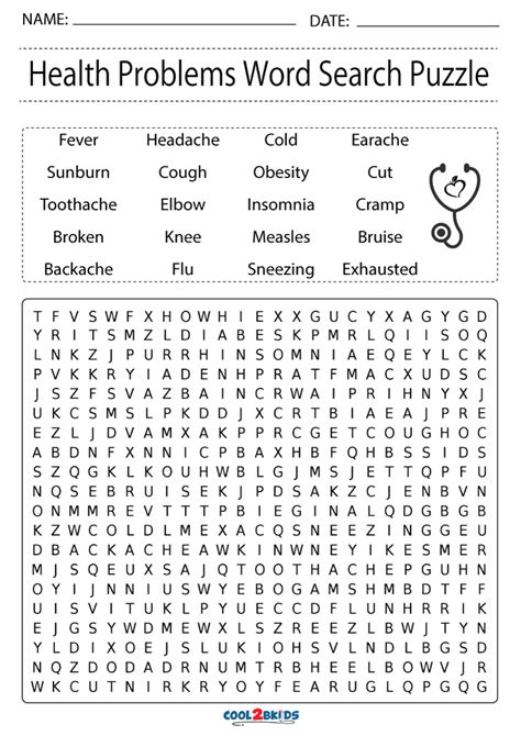 health word search puzzles printable seniors puzzles monsterwordsearch