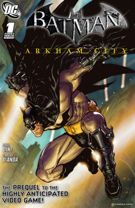 batman arkham city prequel comicbook