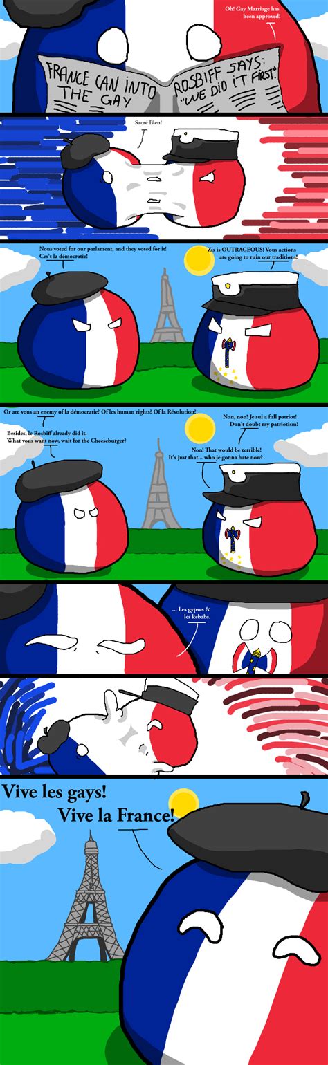 Vive Les Gays Vive La France Polandball