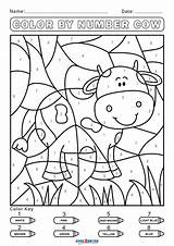 Cool2bkids Bauernhof Preescolar Números sketch template