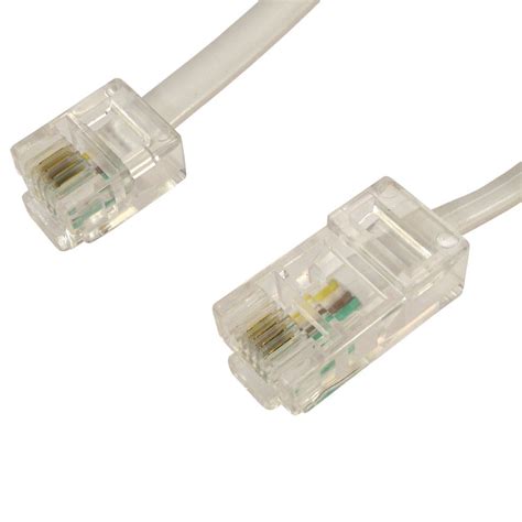 rj  rj modem cable connect router  adsl    meters wholesale white ebay