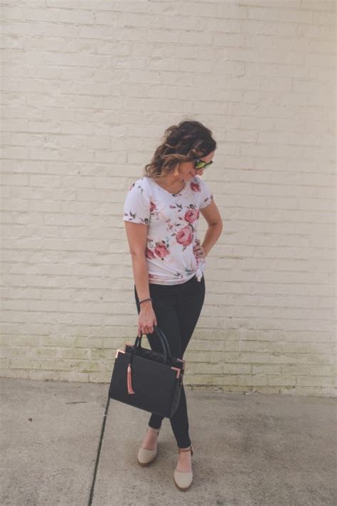 Mom Style Floral And Denim Healthy By Heather Brown