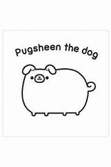 Pages Dog Pusheen Coloring Template sketch template