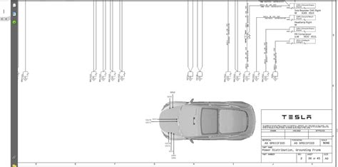 tesla models  service manual  wiring diagram