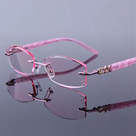 Luxury Reading Glasses Women High Clear Lenses Female Hyperopia