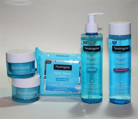 neutrogena hydra boost range skincare review