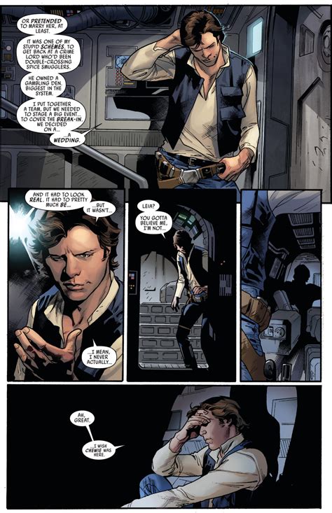 Han Solo Explains His Marriage To Sana Comicnewbies