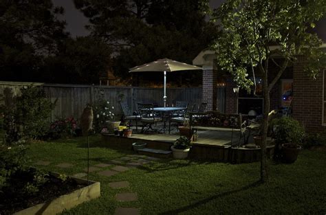 backyard  night