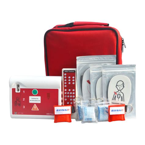 portable automatic external aed simulator aed trainer cpr  aid training ebay