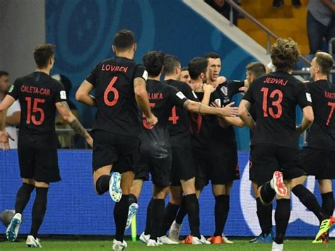 Fifa World Cup Croatia Beat Iceland To Secure First Place In Group D