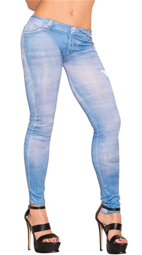 Classic Form Fitting Jeggings Comfortable Stretchy Jeans Sexy Denim