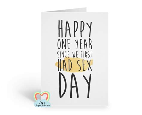 funny anniversary card sex anniversary card rude anniversary etsy