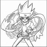Coloring Beyblade Pages Printable Library Clipart sketch template