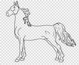 Saddlebred Breyer sketch template