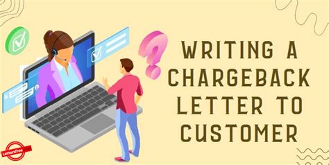 writing  chargeback letter  customer sample template