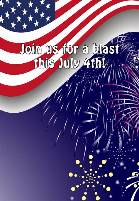join    blast  printable   july invitation template