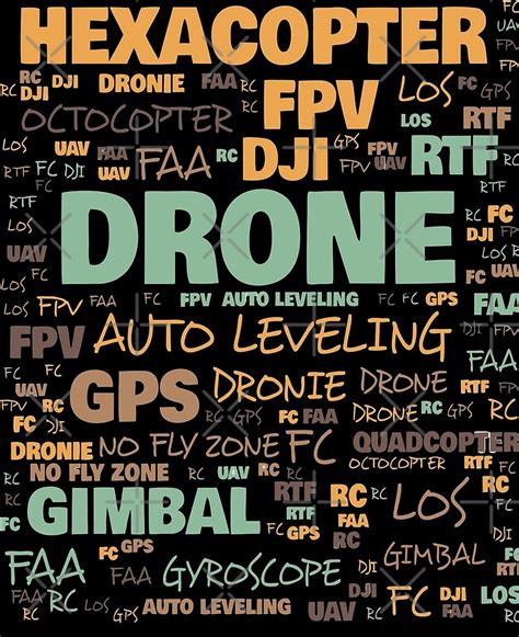 contar aplicar sembrar drone terminology eficacia vicio rotacion