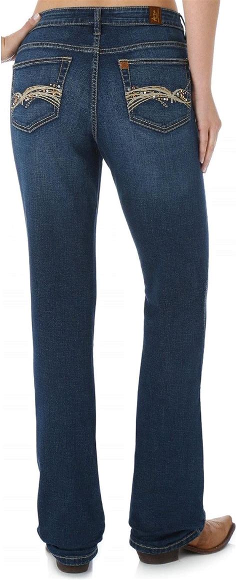 wrangler womens aura instantly slimming jean  amazon womens jeans store