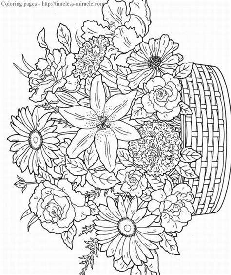 printable coloring pages  adults  timeless miraclecom