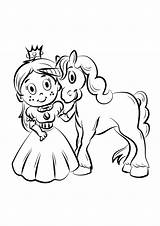 Prinzessin Ausmalbild Pferd Malvorlage Ausdrucken Vorla Ch Vorlagen sketch template
