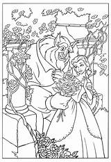 Beast Coloring Beauty Pages Printable Disney Colouring Rose Polar Print Sheets Express Color Princess Belle Adult Getcolorings Resolution High Girls sketch template