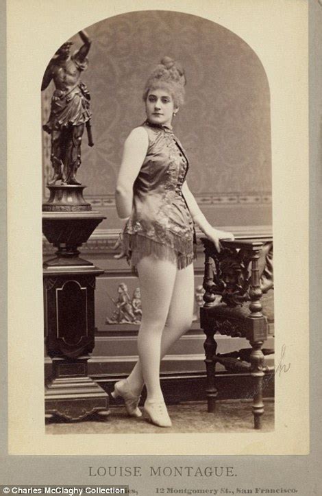 photos reveal scandalous burlesque dancers of the 1890s daily mail online