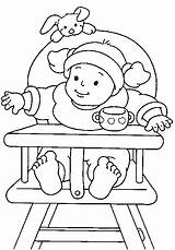 Coloring Baby Pages Print Girl Sister Doll sketch template