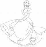Cinderella Princess Coloring Pages Printable Disney Drawing Silhouette Silhouettes Color Print Belle Getdrawings Dance Colouring Book Adult Drawings Paintingvalley Getcolorings sketch template