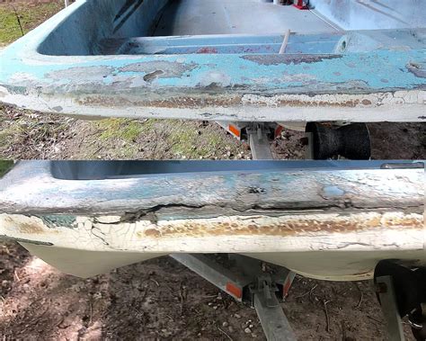 delamination fiberglass repair boston whaler  restoration part