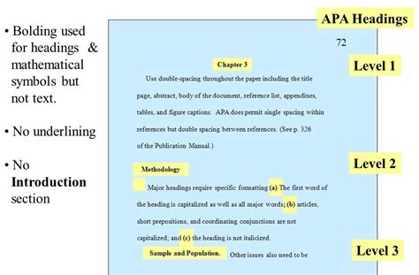 spacing  level   format  papers word google docs
