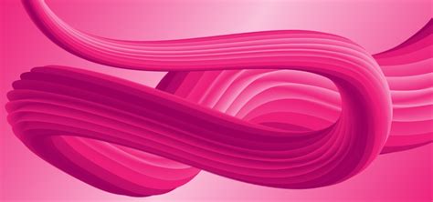 color pink gradient 3d fluid trendy background style