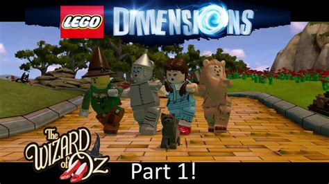 lego dimensions wizard of oz part 1 youtube
