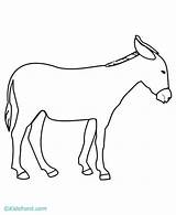 Esel Donkey Malvorlagen Azcoloring Insertion Codes sketch template