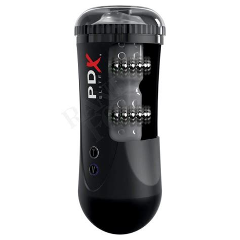 Pdx Elite Moto Stroker Rechargeable Thrusting Action